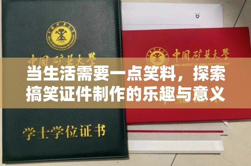 惠州当生活需要一点笑料，探索搞笑证件制作的乐趣与意义