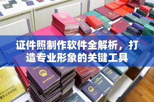 惠州证件照制作软件全解析，打造专业形象的关键工具